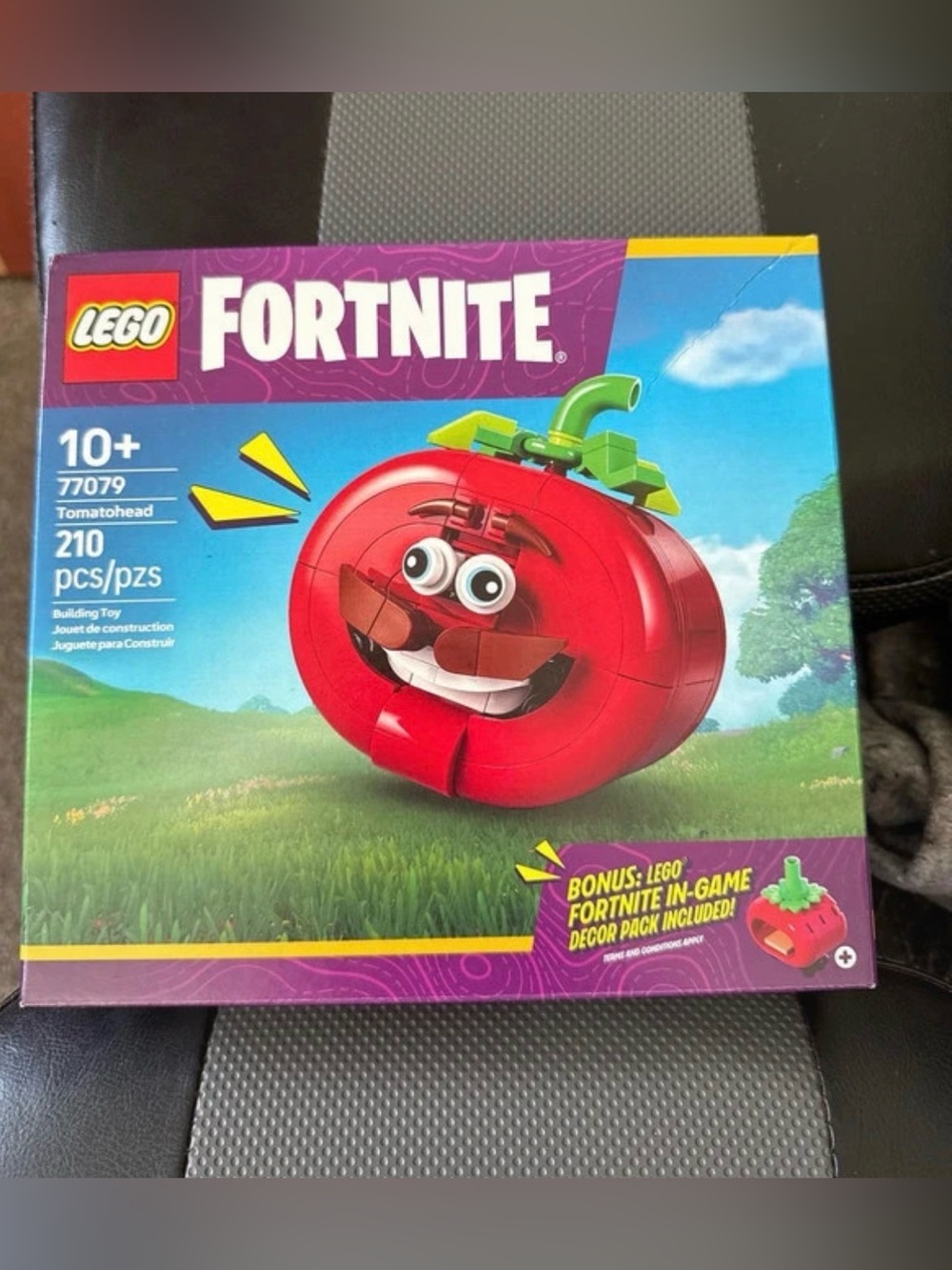 LEGO Fortnite Tomatohead Building Set - Red, Green, White, Brown, Black